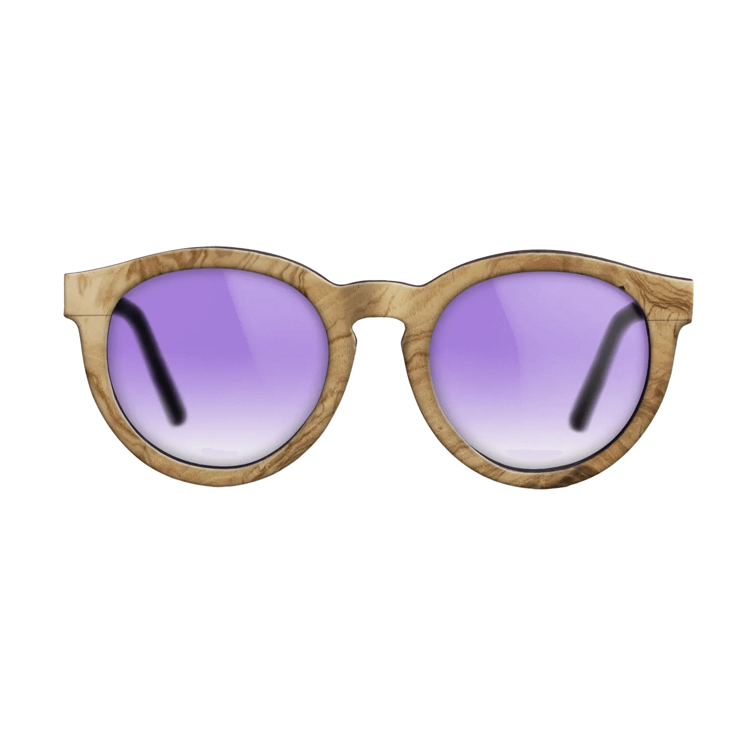 OliveBurl Full Front Walnut - Core  - The Rebel - Round - 2132 - SIRIS wood optic