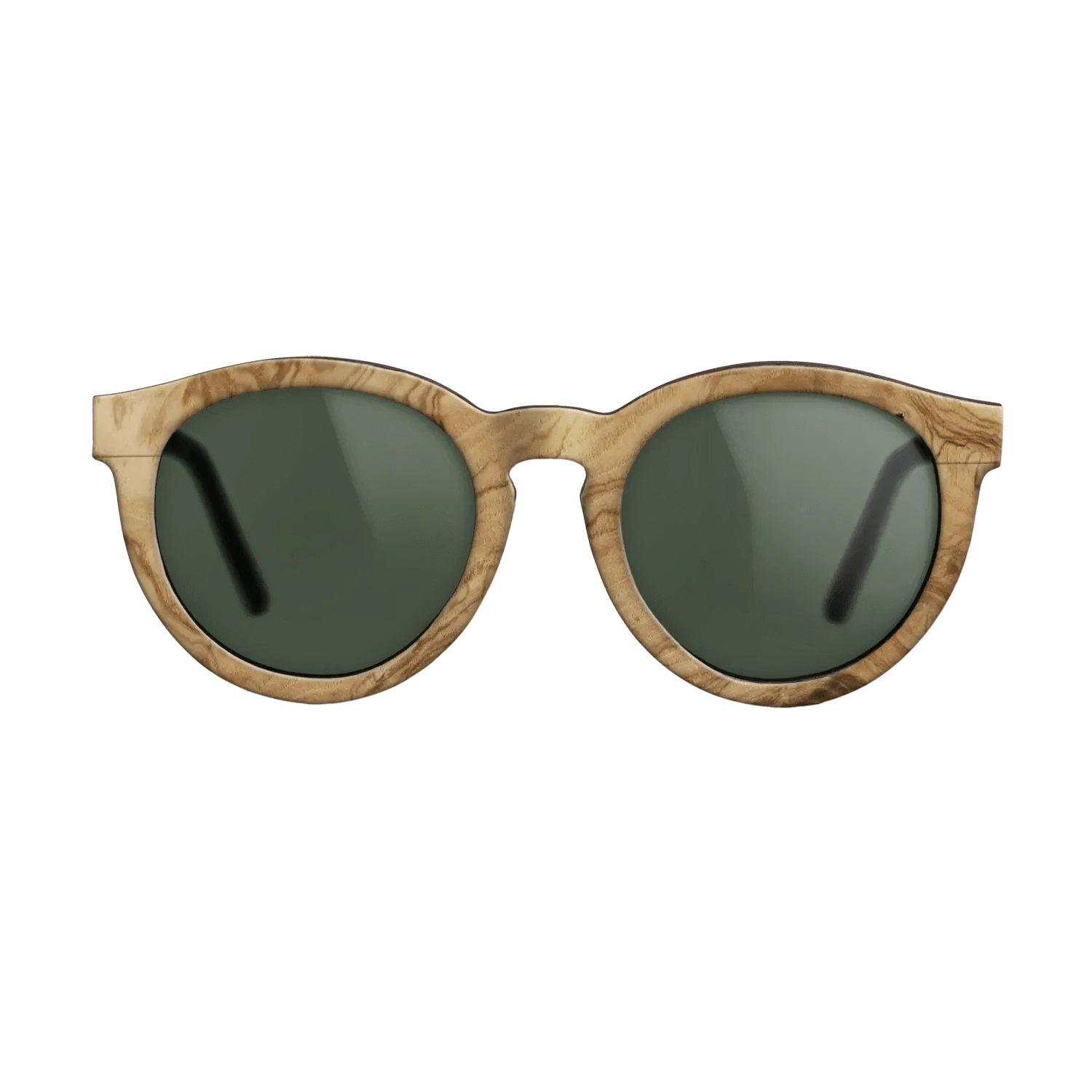 OliveBurl Full Front Walnut - Core  - The Rebel - Round - 2132 - SIRIS wood optic
