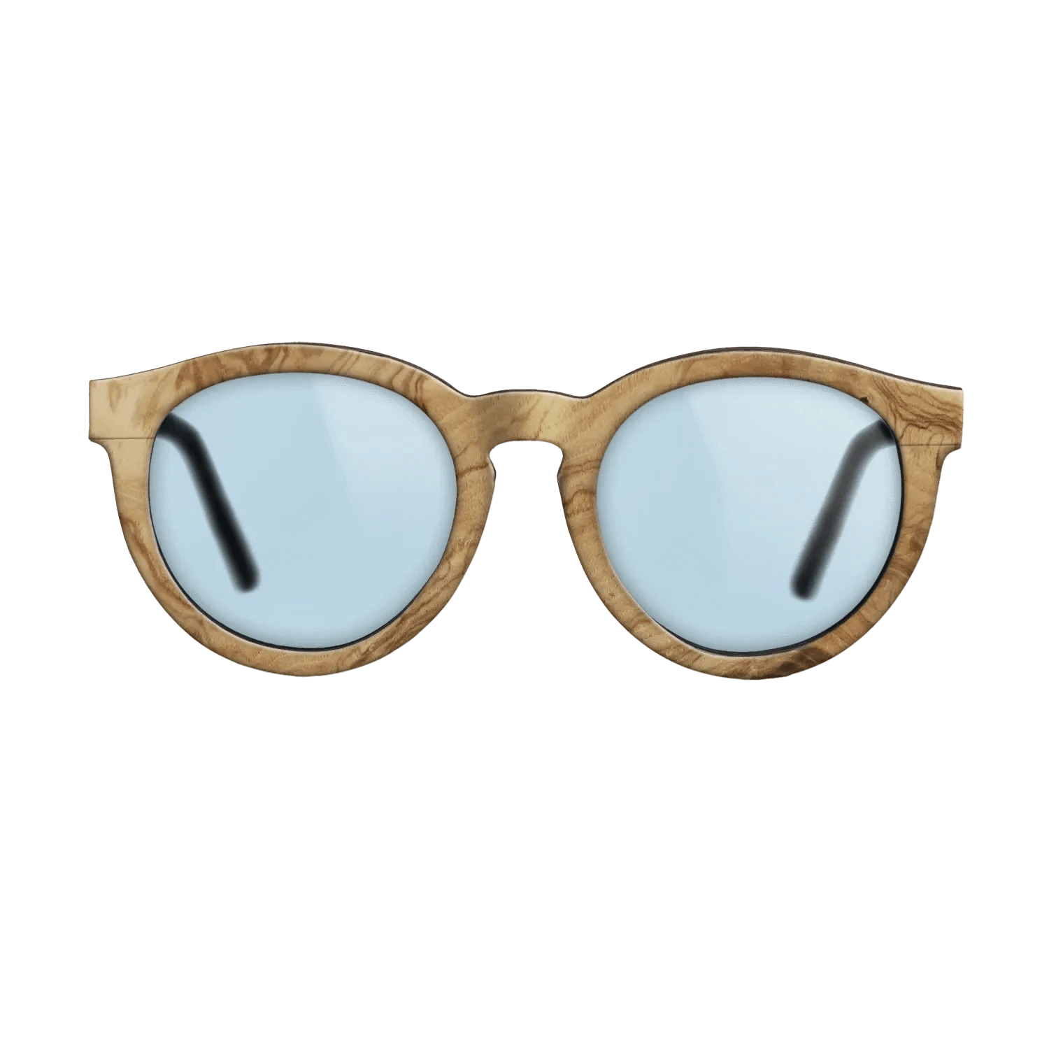 OliveBurl Full Front Walnut - Core  - The Rebel - Round - 2132 - SIRIS wood optic