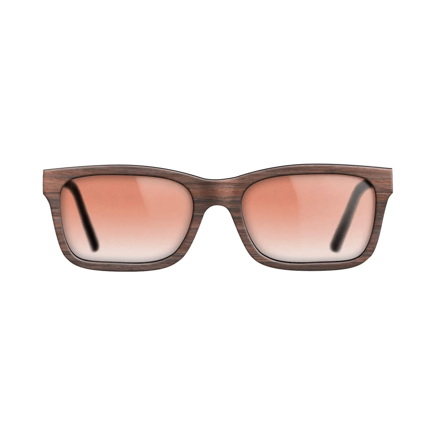 RosewoodRC Full Front Walnut - Core  - The Sage - Rectangle - 2131 - SIRIS wood optic