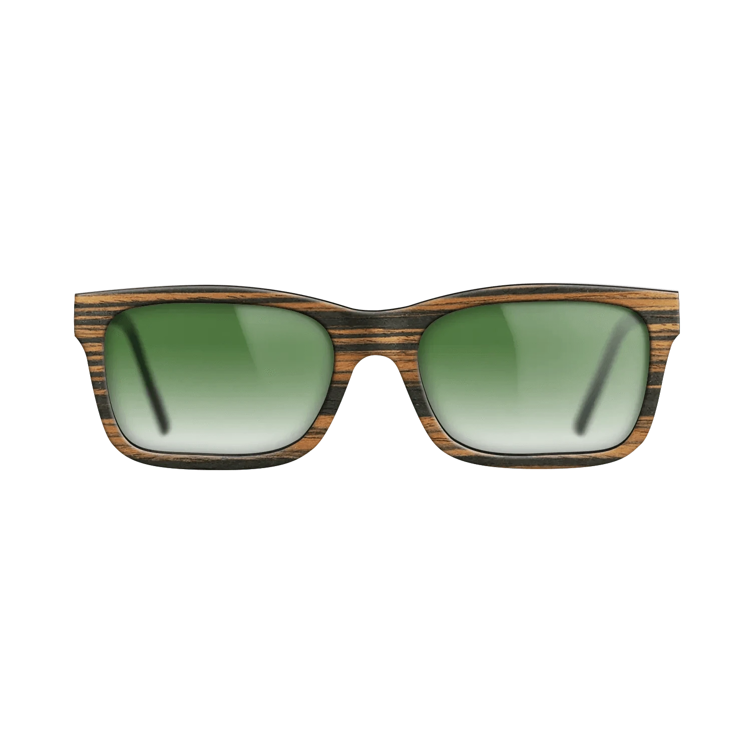 Italian Ebony,Walnut: Straight Grain: Single Cut - The Sage - Rectangle - 1046 - SIRIS wood optic