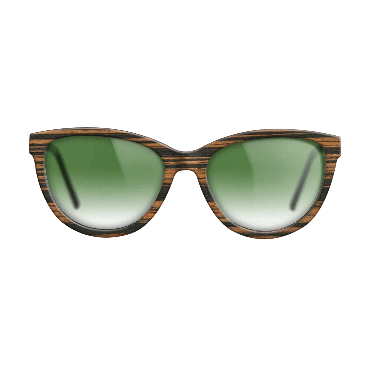 Italian Ebony,Walnut: Straight Grain: Single Cut - The Maiden - Cat - 1046 - SIRIS wood optic