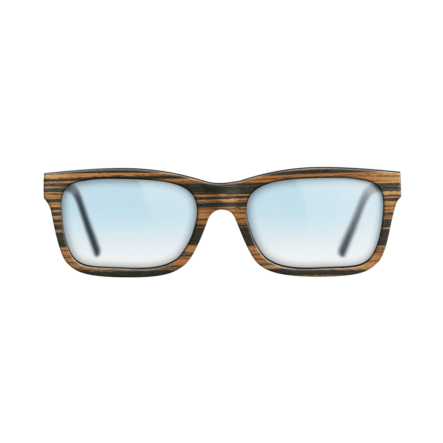 Italian Ebony,Walnut: Straight Grain: Single Cut - The Sage - Rectangle - 1046 - SIRIS wood optic
