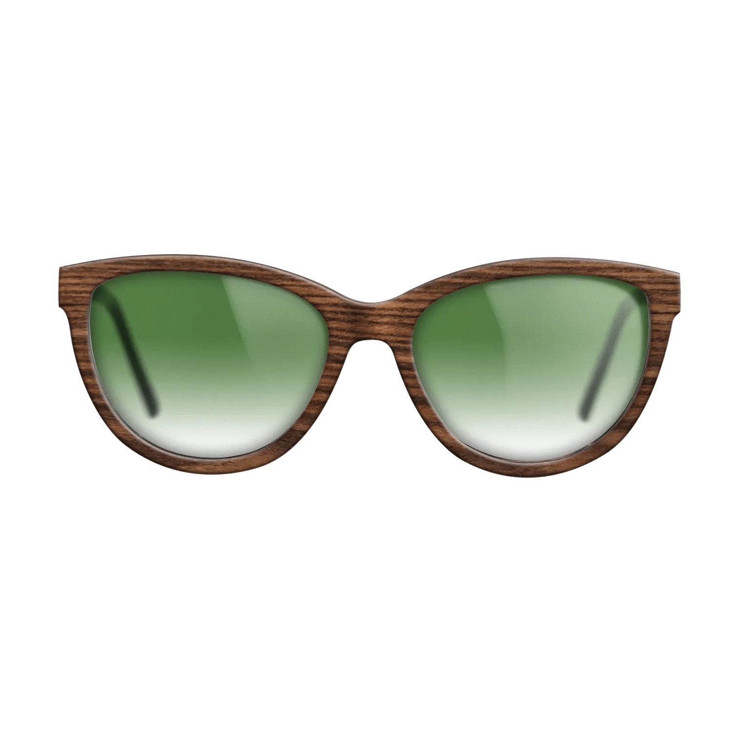 Walnut: Straight Grain,Santos Rosewood Dark: Single Cut - The Maiden - Cat - 1757 - SIRIS wood optic