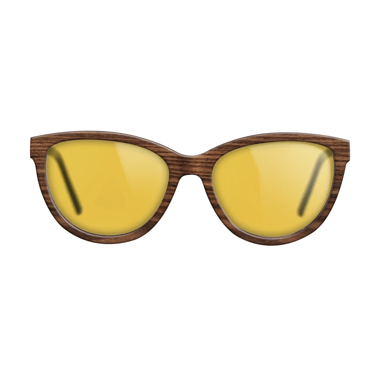 Walnut: Straight Grain,Santos Rosewood Dark: Single Cut - The Maiden - Cat - 1757 - SIRIS wood optic