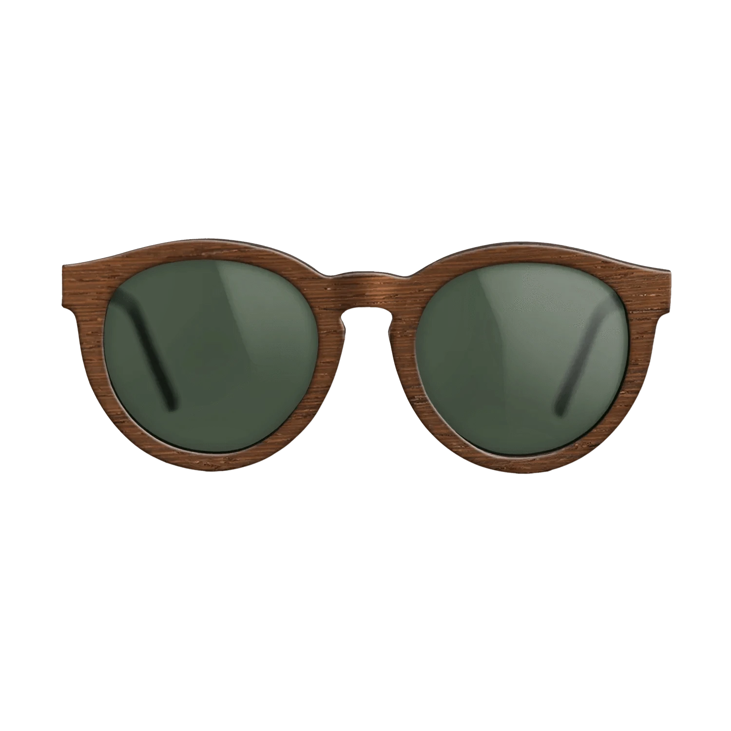 Wenge,Walnut: Straight Grain: Single Cut - The Rebel - Round