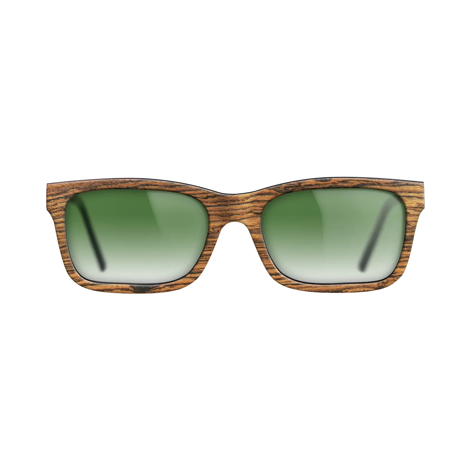Walnut: Straight Grain,Poplar Dyed: Red: Single Cut - The Sage - Block